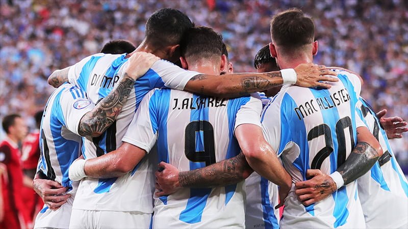 Argentina va en busca del bicampeonato y se enfrenta a Colombia en la final de la Copa América