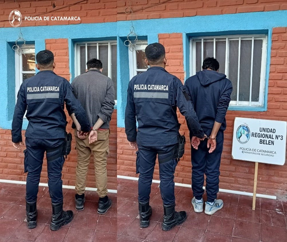 Demoran a un adolescente, arrestan a dos jóvenes, secuestran cuatro motocicletas y varias motopartes en Belén