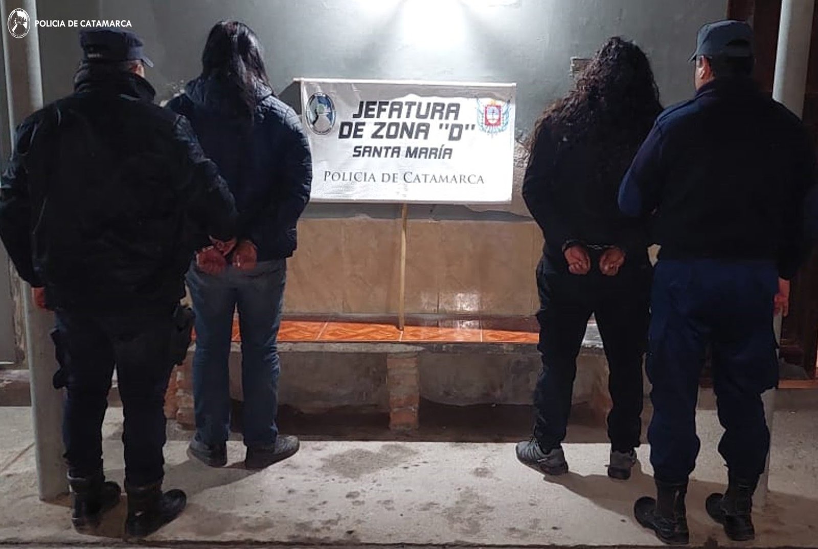 Persecución en Santa María: detienen a dos individuos que atropellaron a policías en la huida