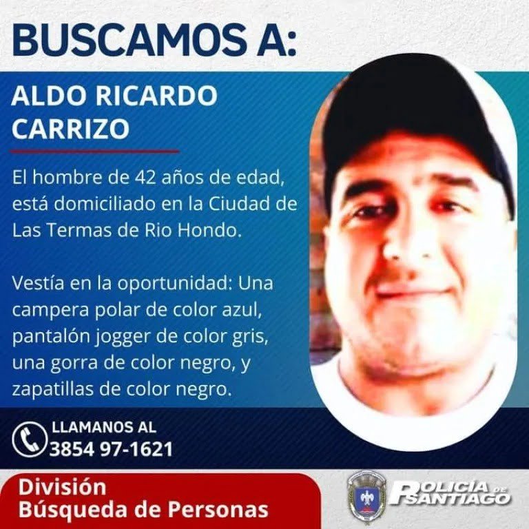 Desapareció con millones de su jefa, lo buscaron por días y apareció feliz y sin un peso en su casa de Termas de Río Hondo
