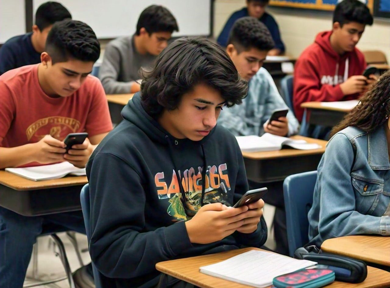 El Colegio Quintana aplica la restricción de celulares a sus alumnos