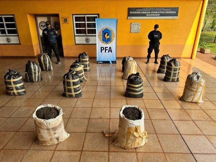 Misiones: decomisaron más de 200 kilos de marihuana