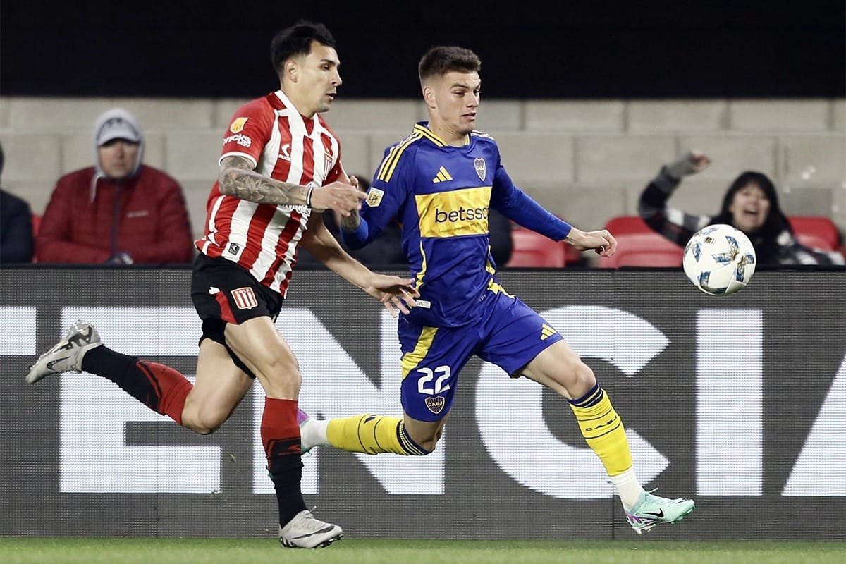 Estudiantes y Boca empataron 1 a 1 por la Liga Profesional