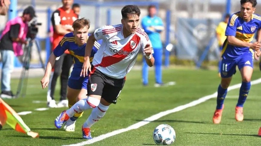 River le ganó a Boca el Superclásico de Reserva y sigue puntero