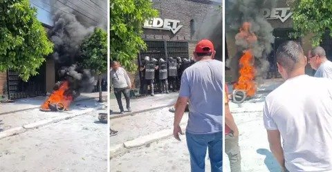 Tarifazo: vecinos incendiaron una sucursal de EDET en el sur tucumano: “La situación no da para más”