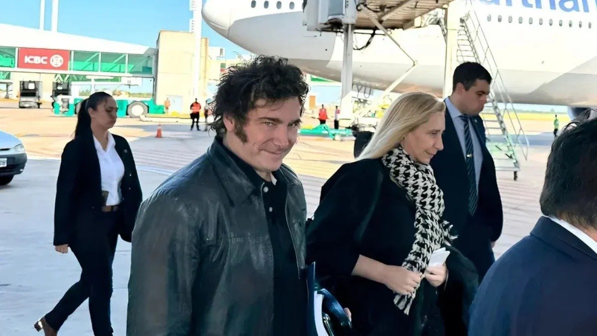 Milei aterrizó en New York: estará 72 horas en Manhattan 