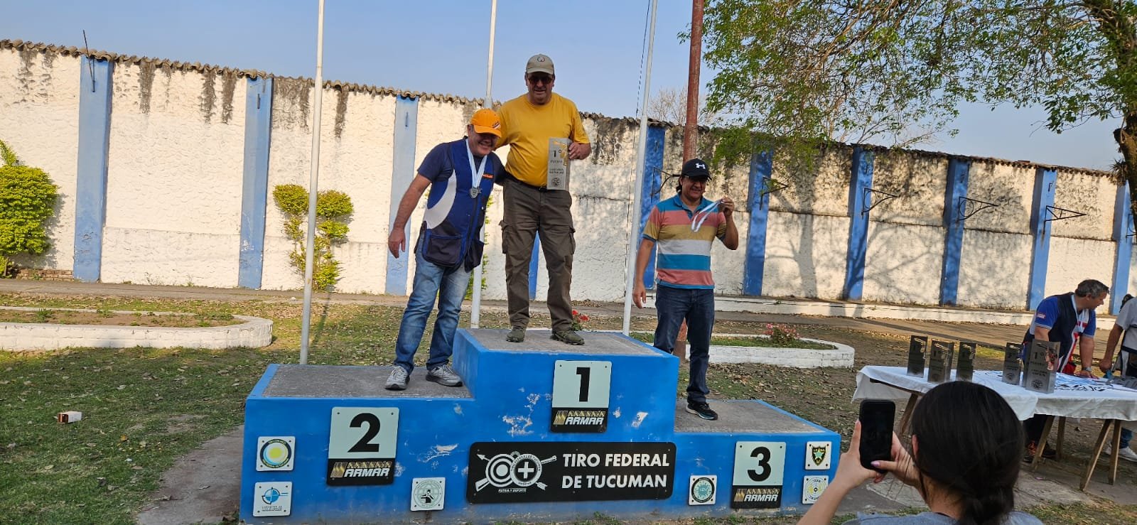 Tiro a la Hélice: un catamarqueño subió al podio en Tucumán