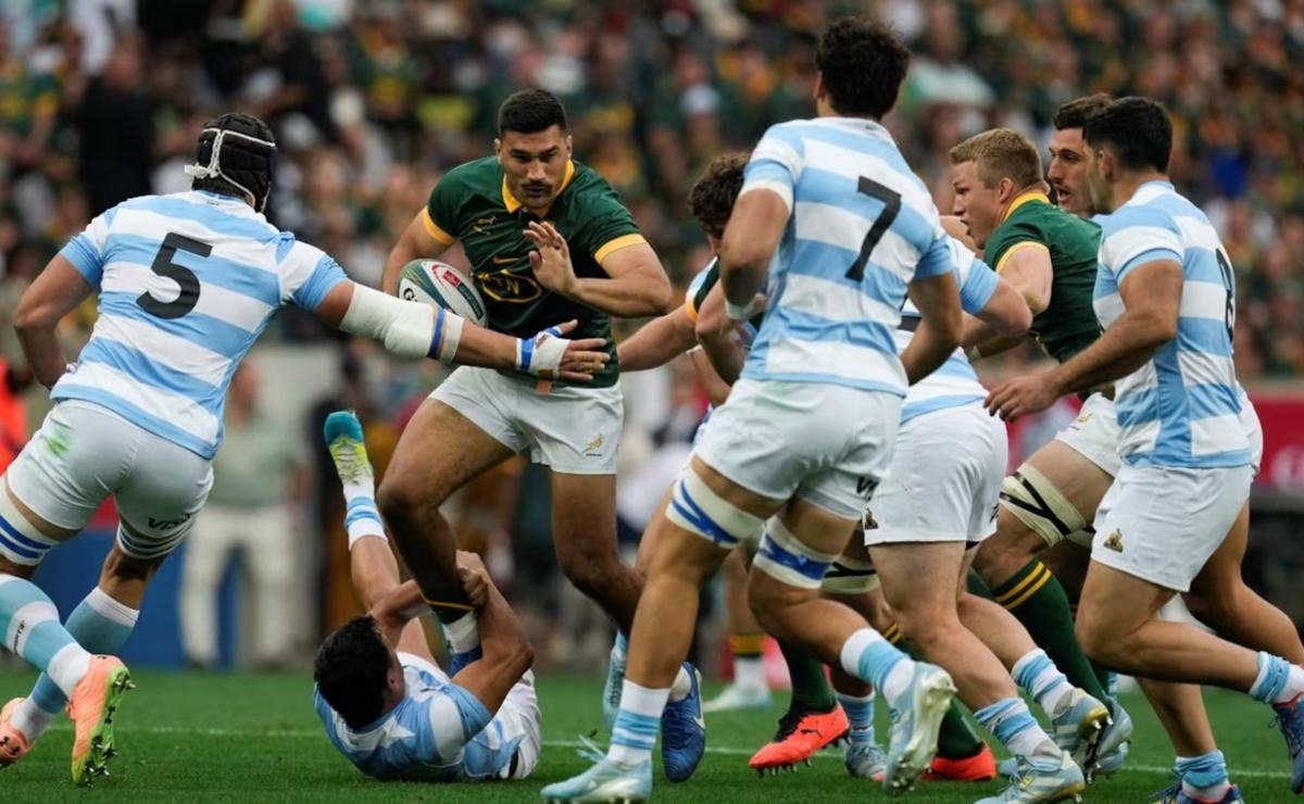 Los Pumas perdieron con Sudáfrica, pero cerraron su mejor actuación histórica en el Rugby Championship