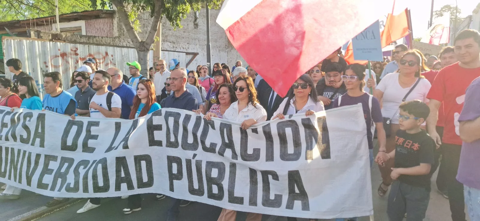 La Marcha Universitaria de Catamarca, en fotos