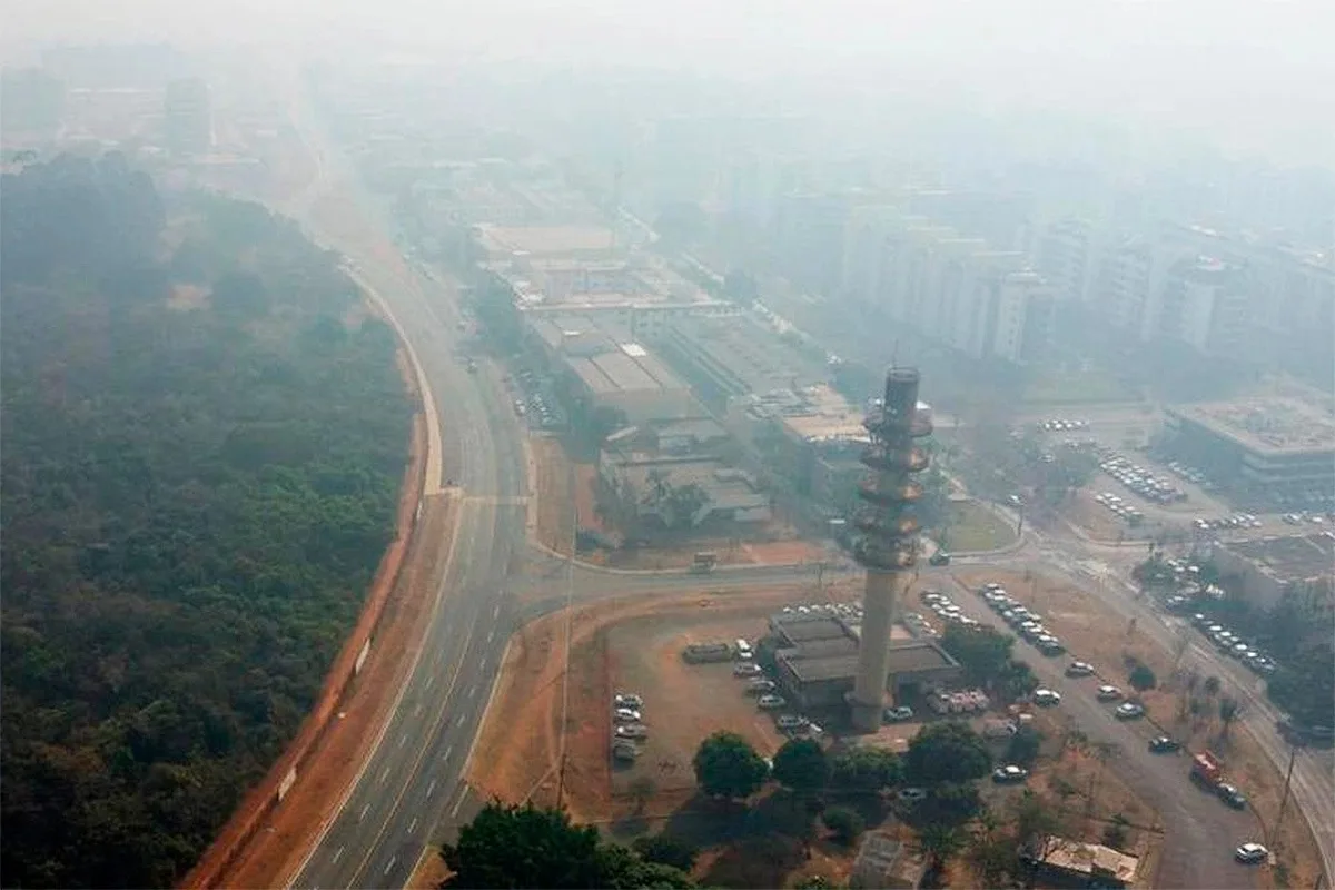 Incendios en Brasil: una nube de humo cubre el 80% del territorio nacional