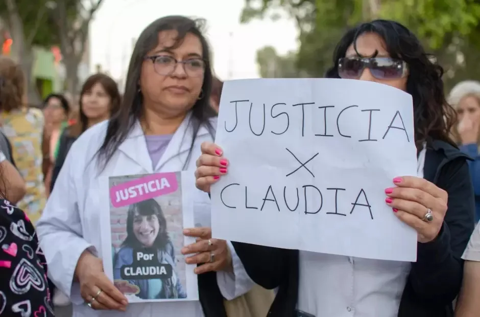 Nueva marcha pidiendo justicia por Claudia Leguizamón en Valle Viejo