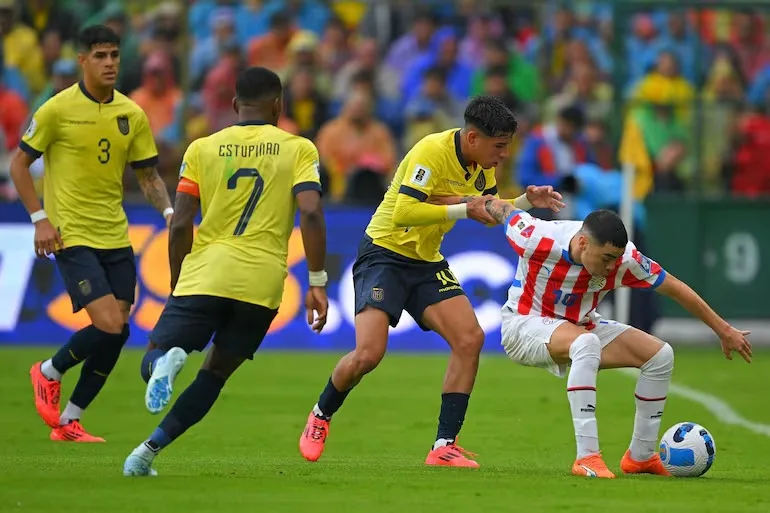 Ecuador y Paraguay no se sacaron ventajas por las Eliminatorias: 0 a 0