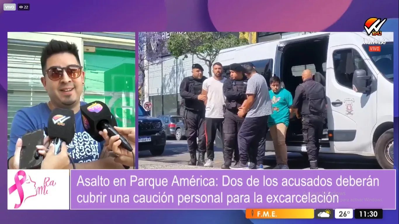 Asalto en barrio Parque América: prisión preventiva para dos de los acusados