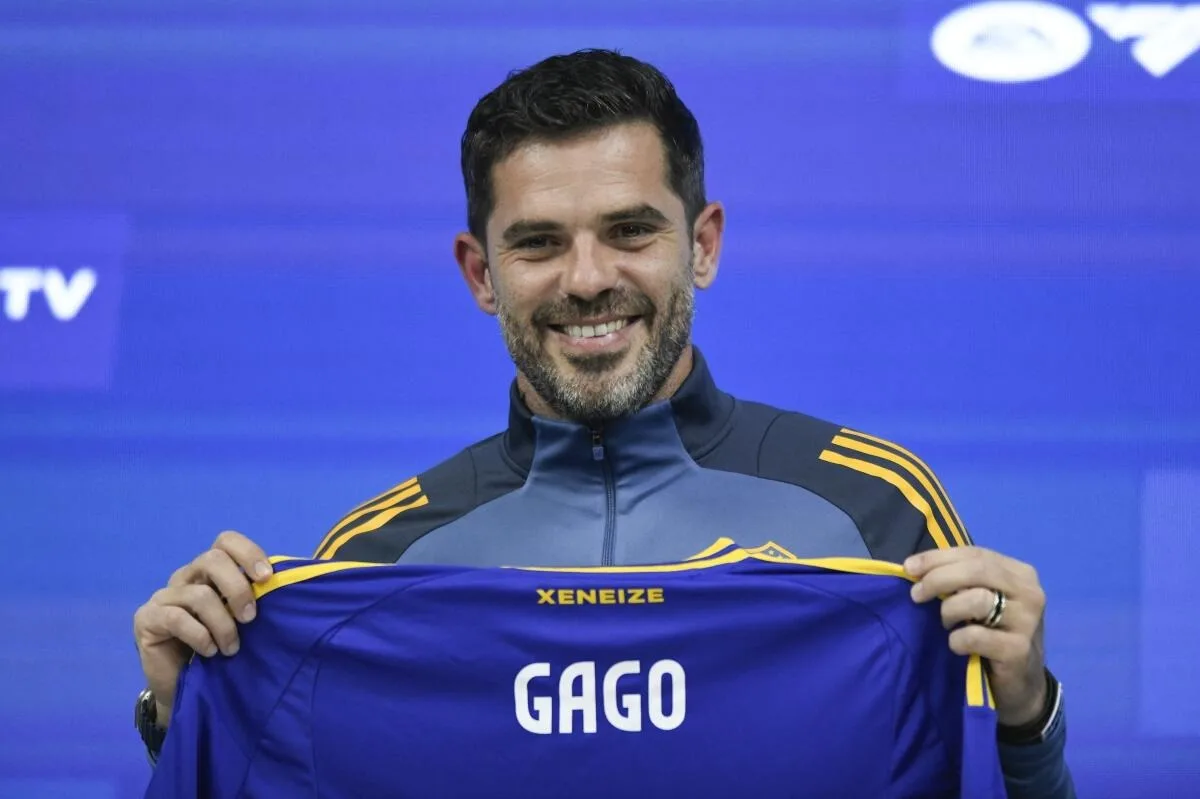 Gago fue presentado como DT de Boca: “Vengo con muchas ganas de lograr algo importante”