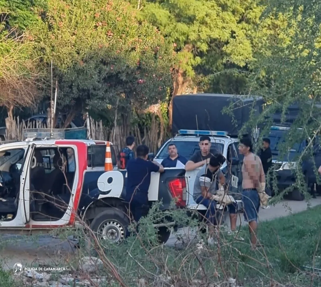 Gresca en el Sur capitalino de Catamarca dejó un herido con arma de fuego