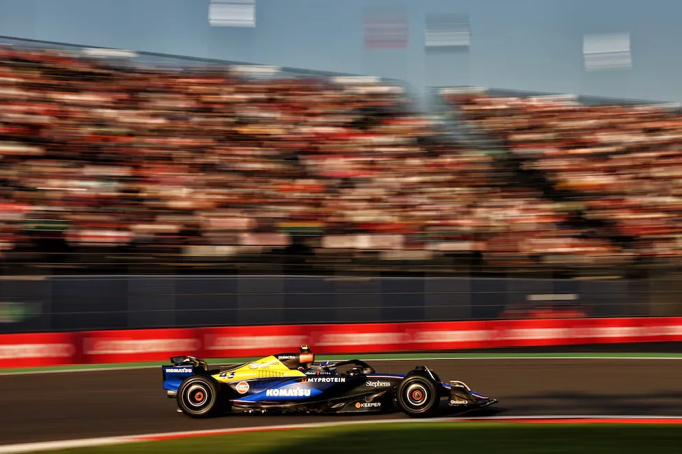 Otra buena carrera de Franco Colapinto: terminó 12° en un accidentado Gran Premio de México de F1