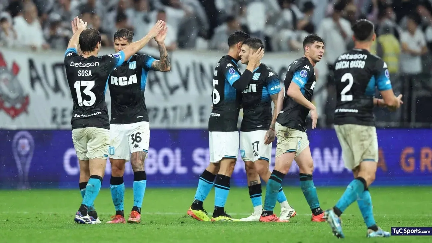 Racing vs Corinthians: el que gana va a la final de la Sudamericana