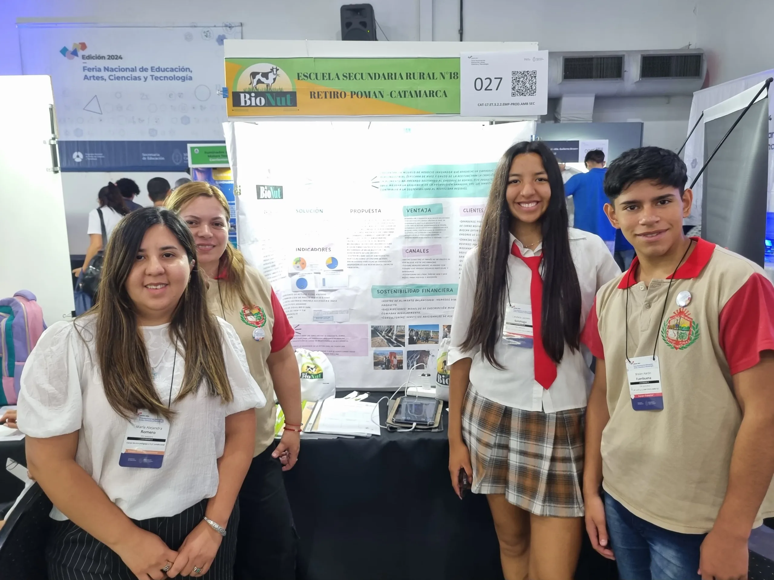 Estudiantes catamarqueños participan en la 4ta fase de la Feria Nacional de Ciencias