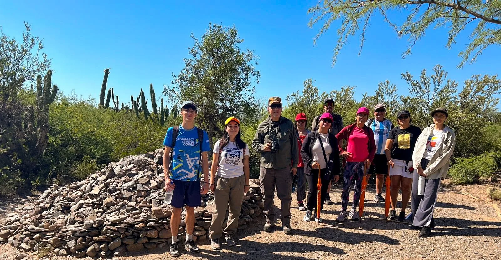 Capital de Catamarca: turistas y residentes disfrutaron de las actividades de trekking y escaladas