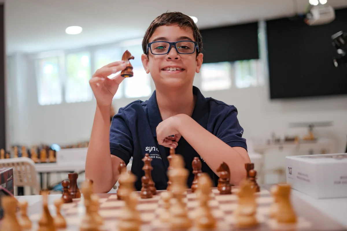 Faustino Oro marcó un récord en la apertura del Campeonato Argentino de Ajedrez