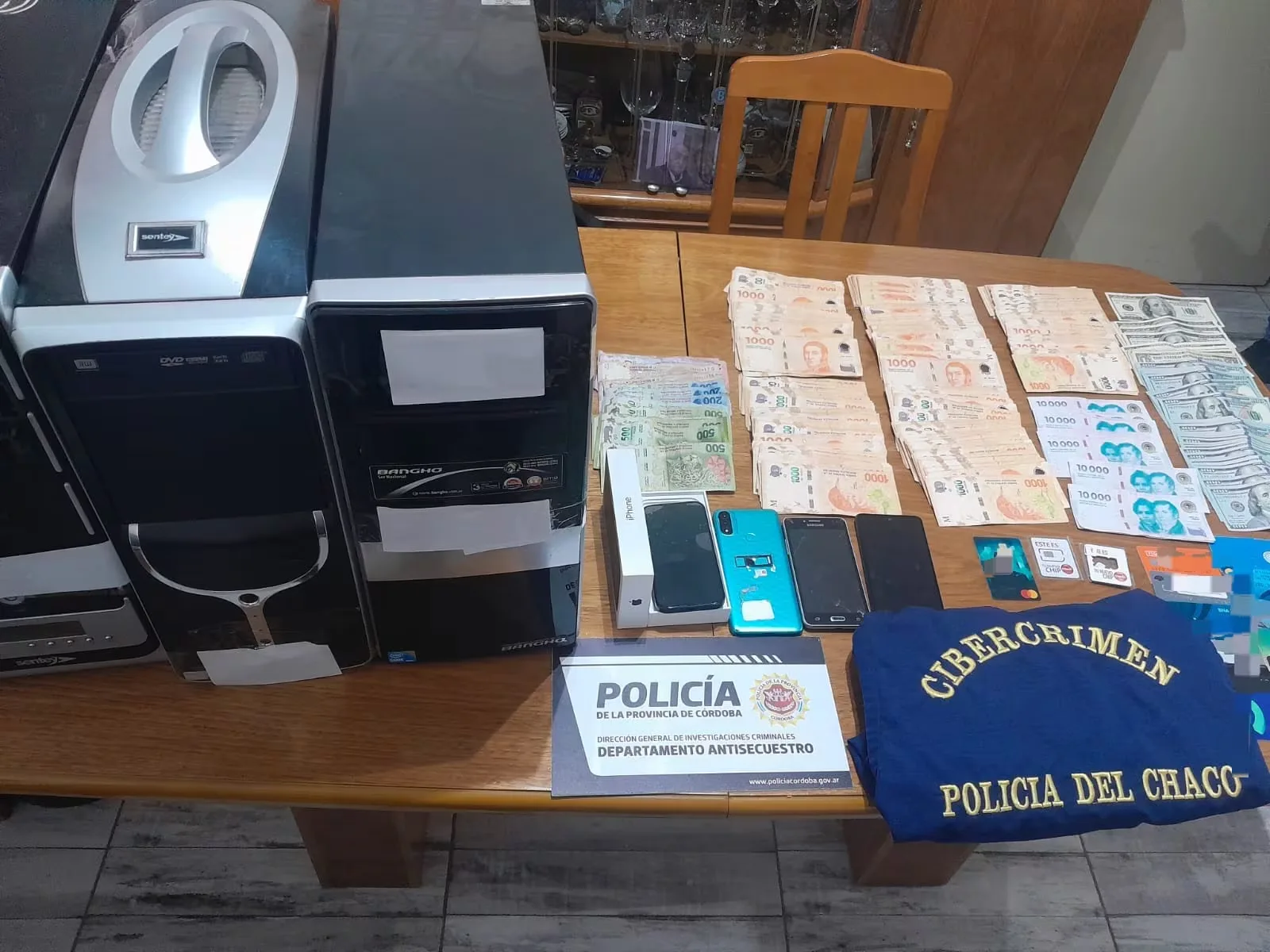 Desde Córdoba estafaron a un alto funcionario de Chaco y cientos de vecinos