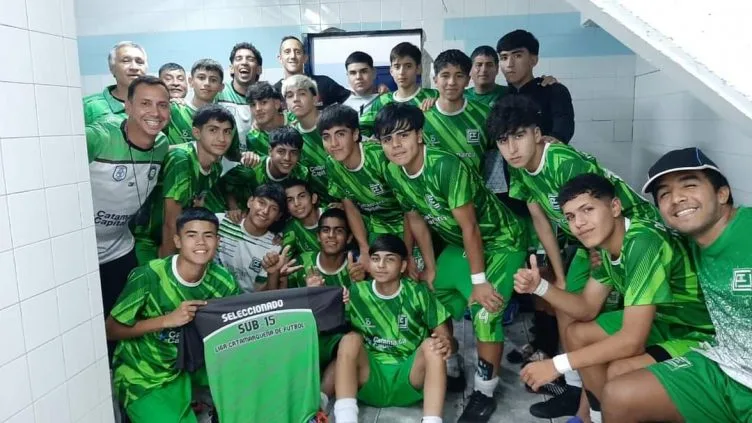 Catamarca está en la final del Torneo Nacional de Selecciones de Fútbol Sub-15