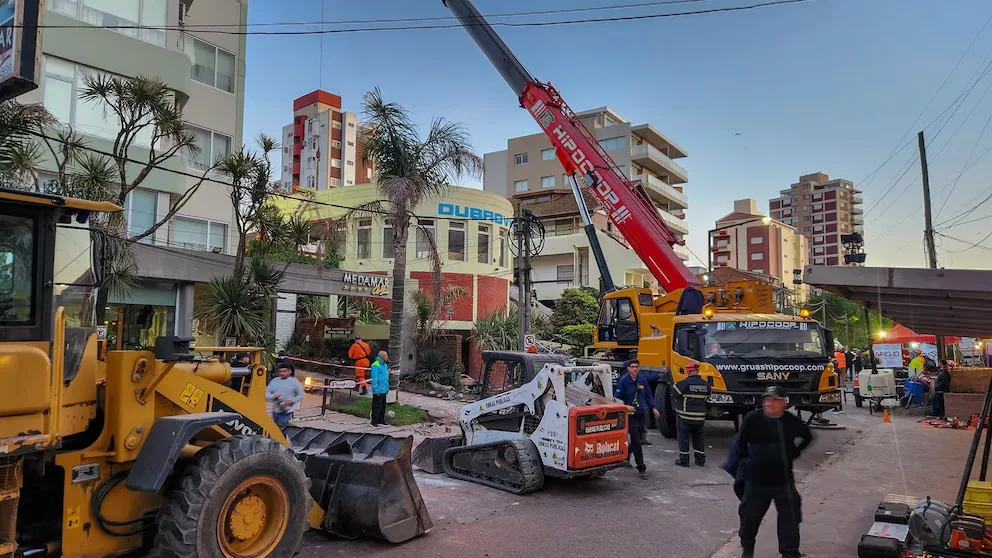 Derrumbe en Villa Gesell: hallaron el cadáver del sobrino de la ex dueña del hotel