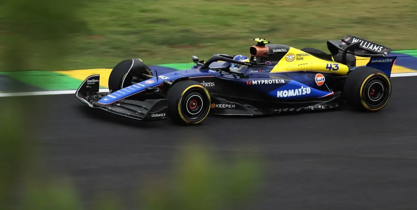 Franco Colapinto tuvo otra destacada actuación y quedó 12° en la carrera Sprint del Gran Premio de Brasil de F1