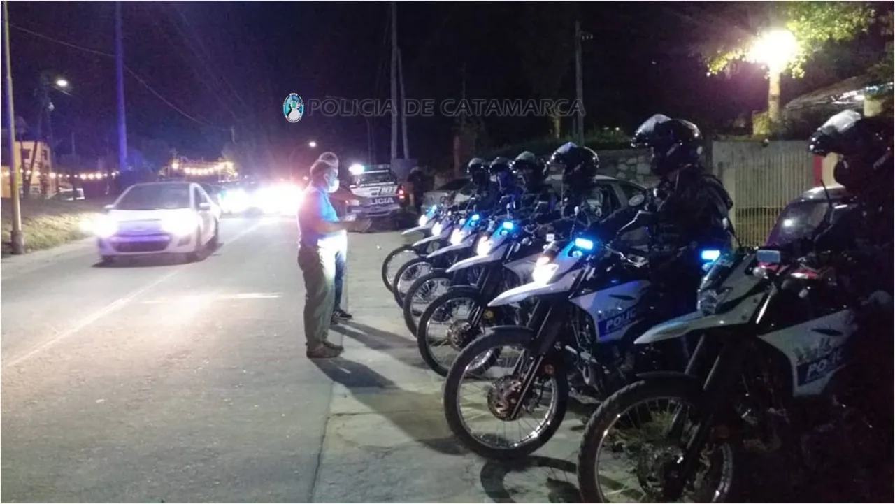 Reporte policial de este lunes en Catamarca