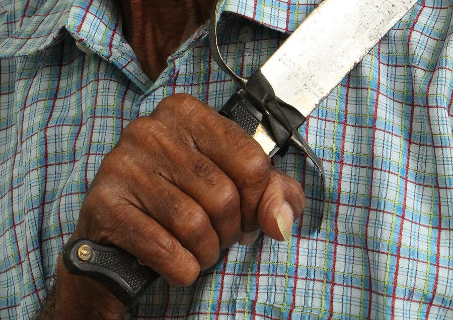 A machetazos: un hombre de 90 años atacó a su pareja de 71 en Catamarca
