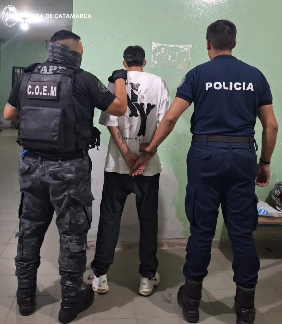 Reporte policial de esta mañana de lunes en Catamarca