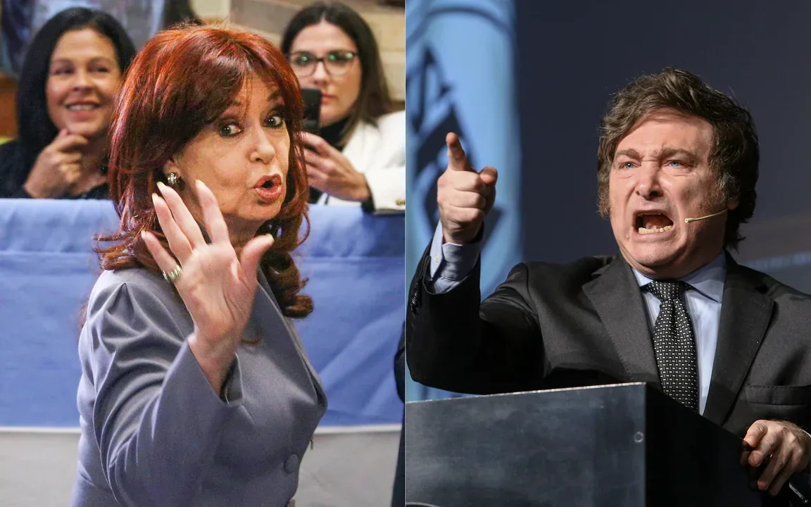 Milei se diferenció de Kueider y lo vinculó a Cristina Kirchner: “Todo tuyo”