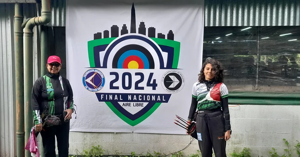 La catamarqueña Fernanda Varas fue subcampeona nacional de tiro de arco en CABA