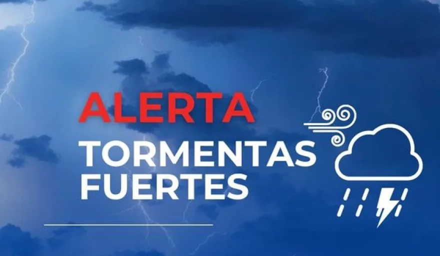 Se mantiene el Alerta Amarilla para este miércoles por tormentas fuertes en Catamarca