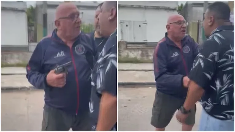 Video: asesinó de un disparo a su vecino por el volumen de la música