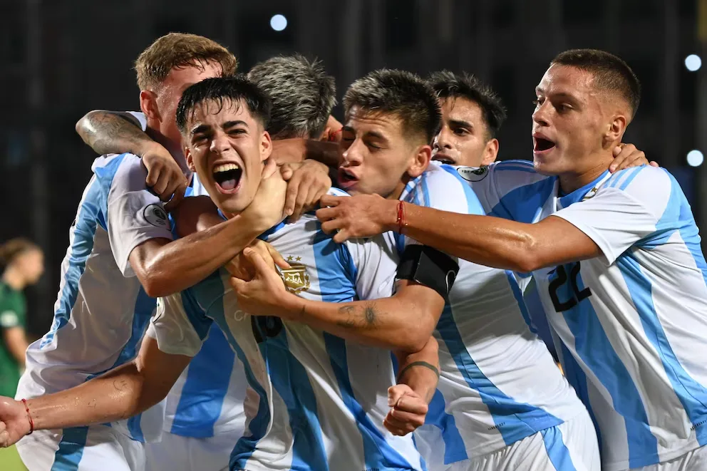 Argentina venció 1 a 0 a Bolivia por el Sudamericano Sub 20