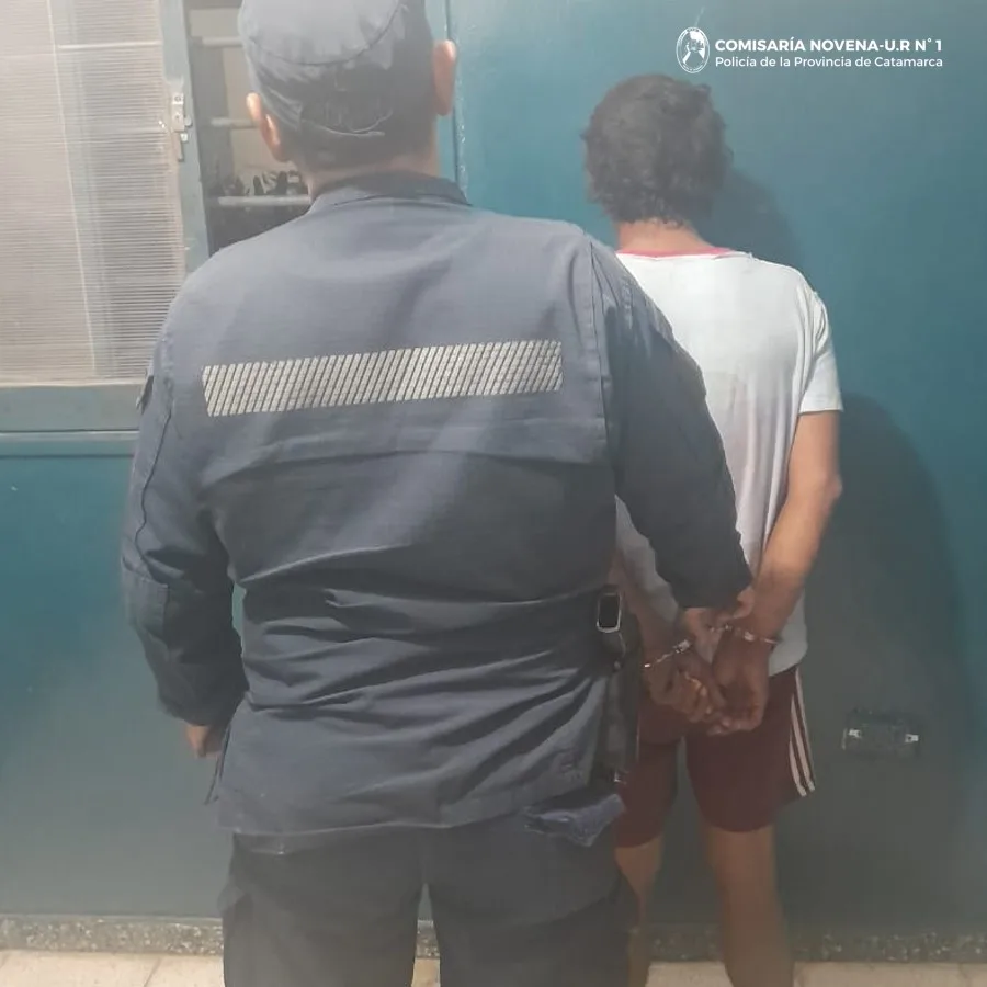Catamarca: joven aprehendido por dañar un auto con intenciones de robo