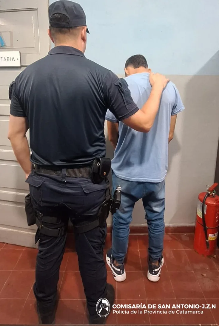 Un joven violento requerido por la Justicia fue arrestado en Fray Mamerto Esquiú