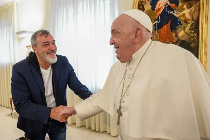 El Papa con ATE: le pidieron que adelante su visita al país