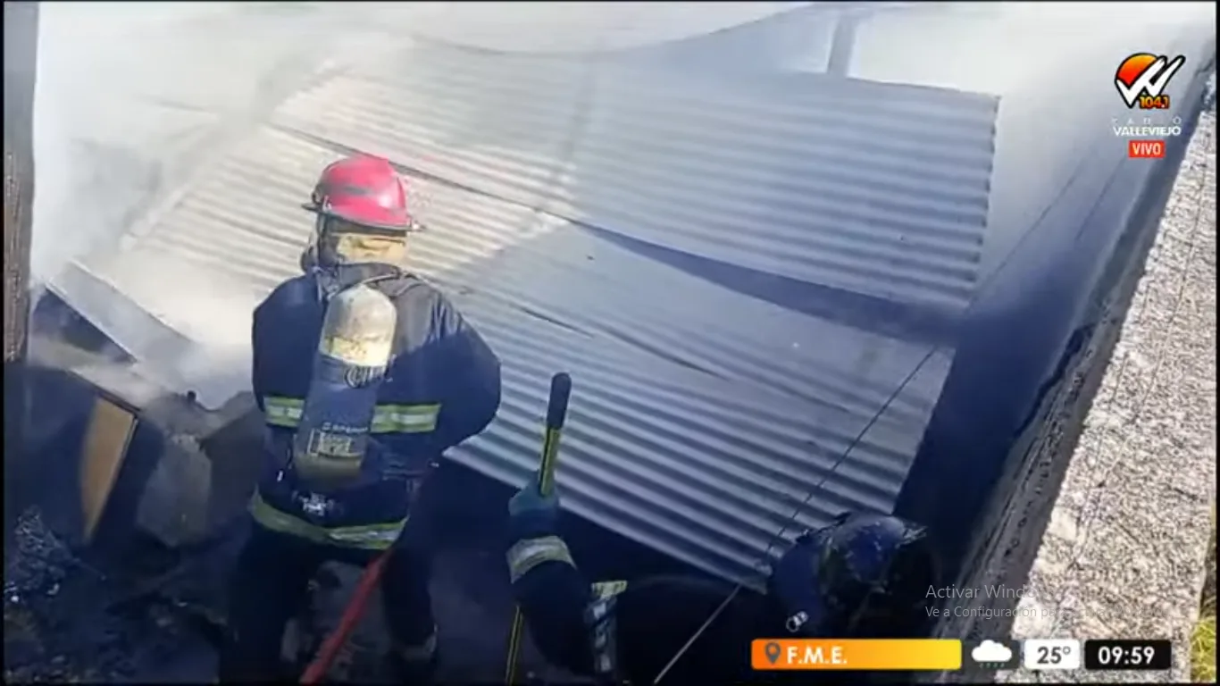Incendio en la zona Norte de la Capital de Catamarca