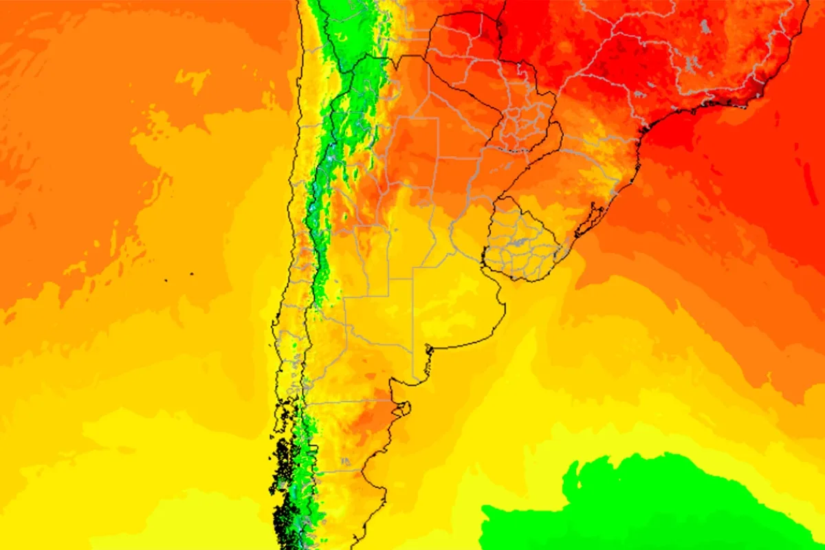 Un frente frío avanza y bajan las temperaturas en varias regiones del país