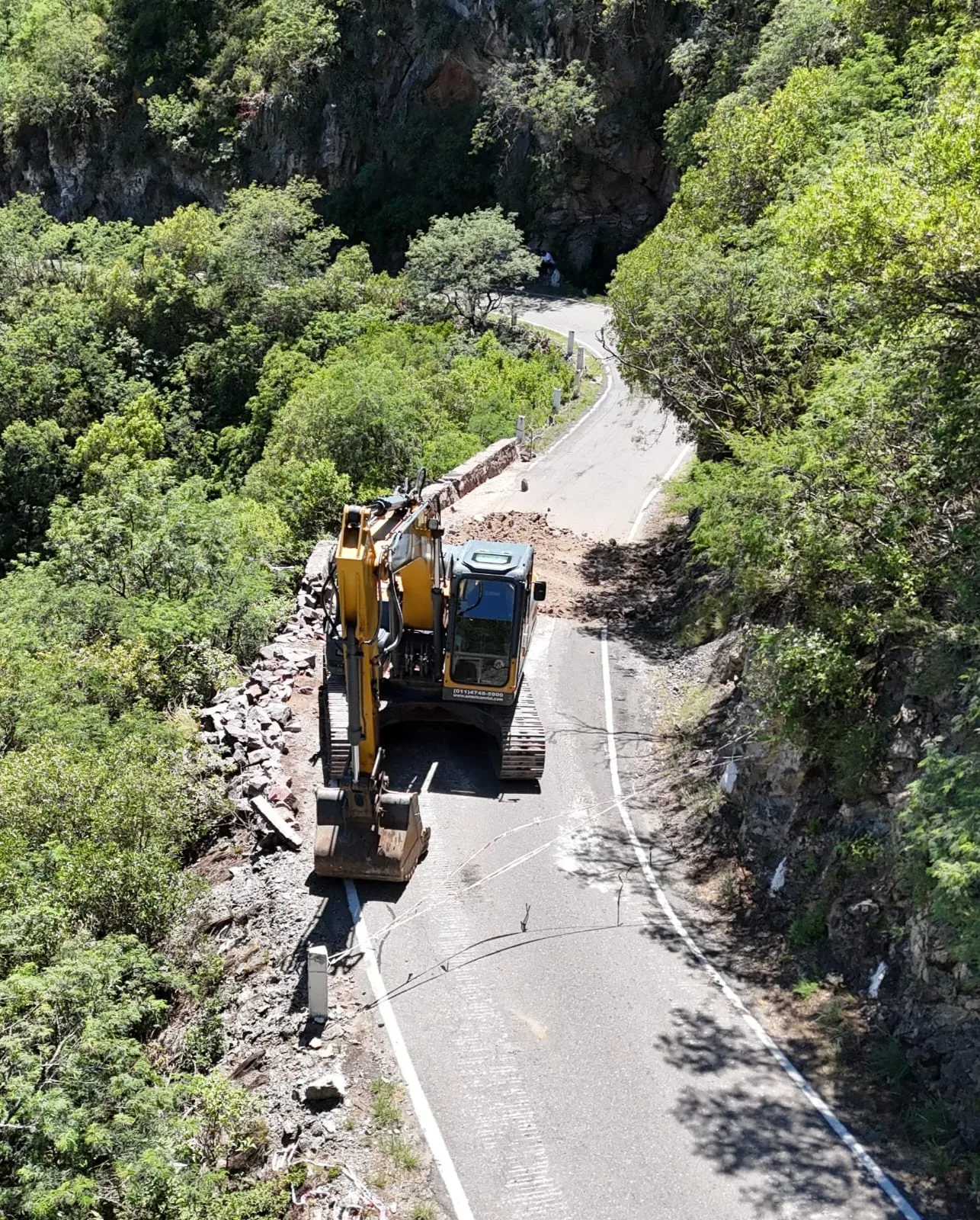 Catamarca: comienzan los trabajos de reparación en la Cuesta de El Portezuelo