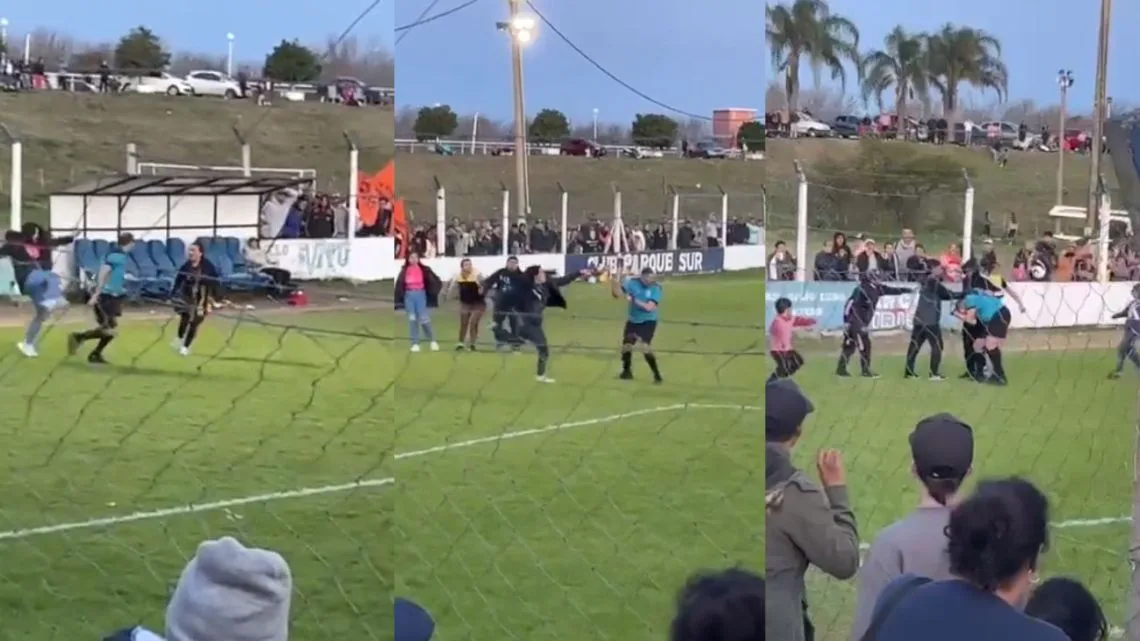 Casi matan a trompadas y patadas a un joven de 22 años durante un partido de fútbol “amistoso”