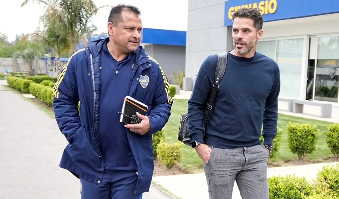 La charla entre Gago y Delgado sobre su futuro en Boca