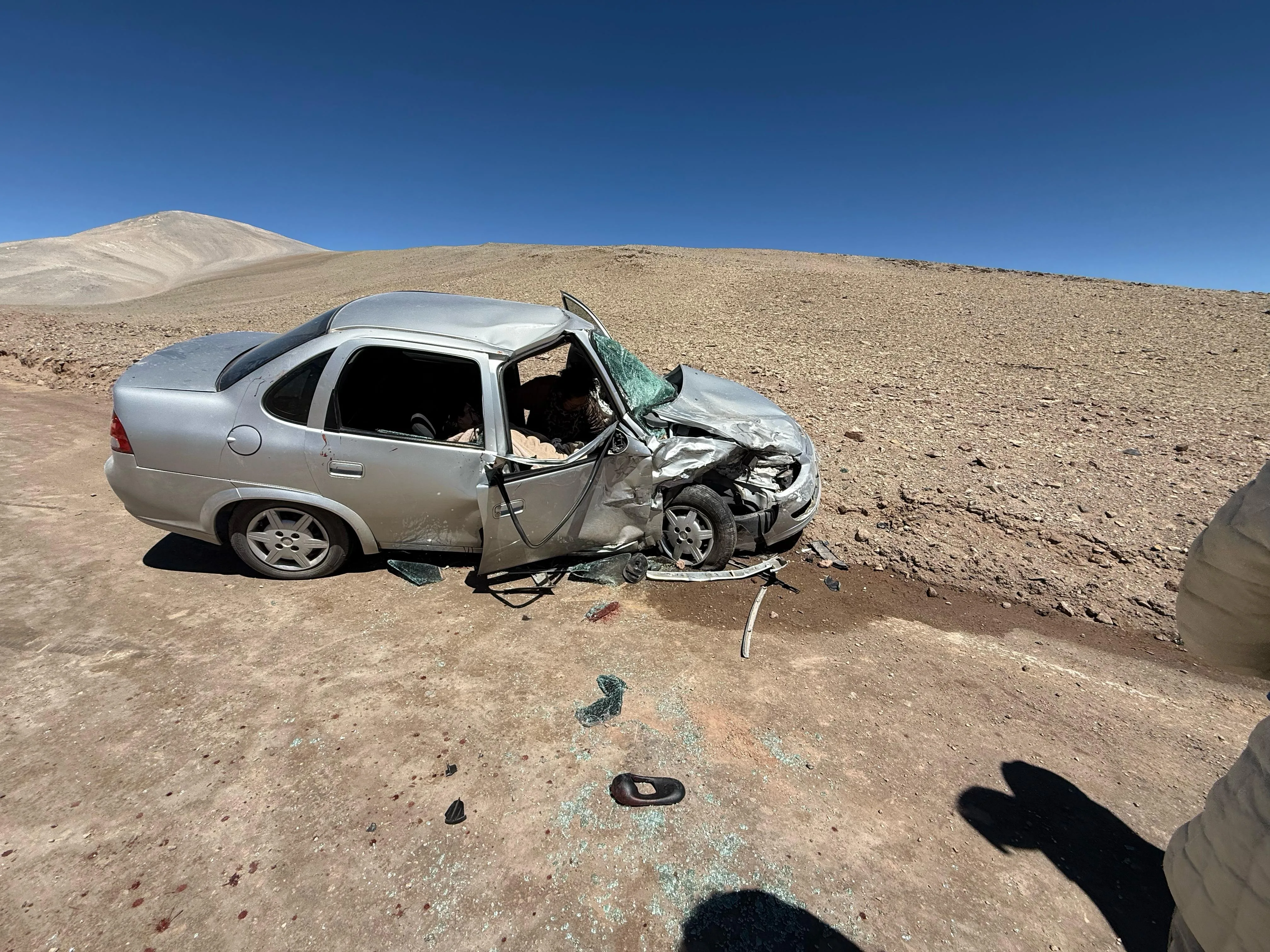 Catamarca: choque frontal en Fiambalá