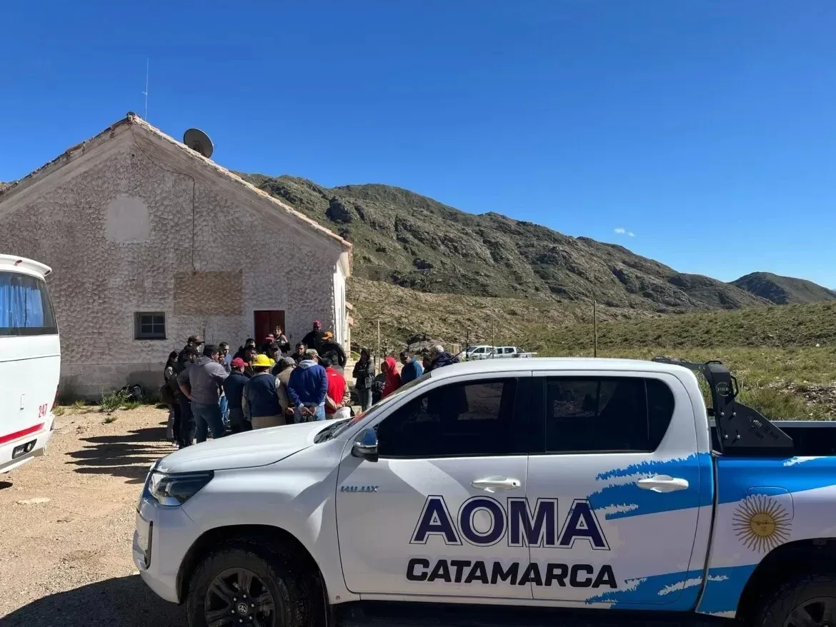 Paro de mineros en Catamarca: AOMA asegura que es “total”