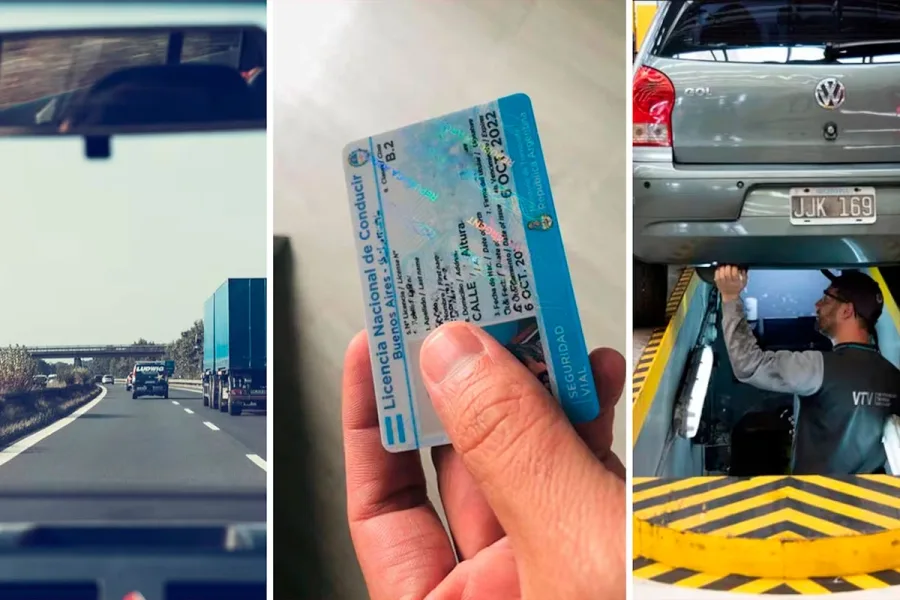 Licencia de conducir digital, VTV y otros cambios en la ley de tránsito que fueron oficializados