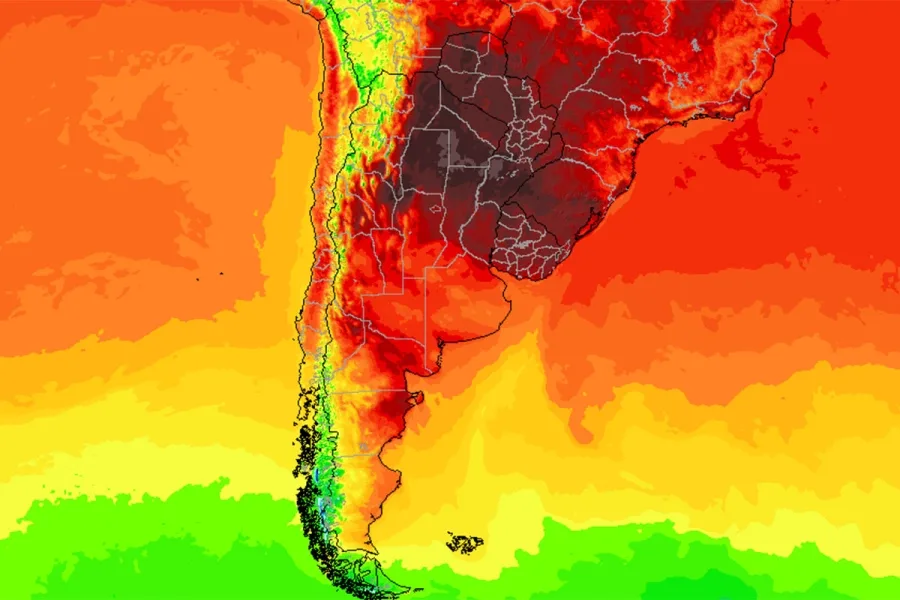 Argentina tuvo la peor anomalía climática de Sudamérica: dos ciudades en el top 10