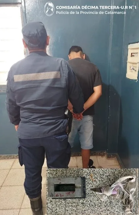 Catamarca: detienen a joven violento sospechado de cometer un ilícito