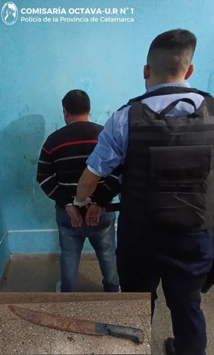 Catamarca: le cortó la oreja de un machetazo y fue detenido